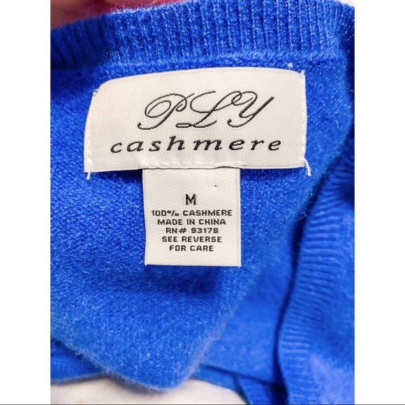 PLY 100% Cashmere Sweater - Picture 3 of 3